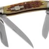 Rough Ryder Stockman Amber Bone RR438 Couteau De Poche Slipjoint
