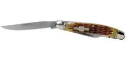 Rough Ryder Stockman Amber Bone RR438 Couteau De Poche Slipjoint -Kai Soldes Boutique RY438 03 rough ryder
