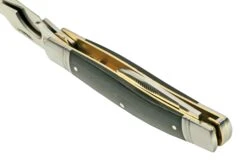 Rough Ryder Reserve Common Stock D2 Black Micarta, RRR008 Couteau De Poche Slipjoint -Kai Soldes Boutique RYR008 05 roughryder