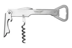 Lion Sabatier Corkscrew Nickel 018862 Décapsuleur Avec Tire-bouchon -Kai Soldes Boutique SA018862 03 lionsabatier