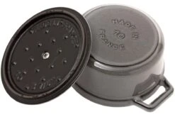 Mini Cocotte Staub 10 Cm, 0,25 L Gris 7 Mini Cocotte Staub 10 Cm, 0,25 L Gris -Kai Soldes Boutique SB1101018 03 staub sb1101018 03