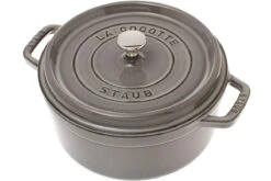 Cocotte Staub 24 Cm, 3,8 L Gris