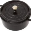 Cocotte Staub 24 Cm, 3,8 L Noir -Kai Soldes Boutique SB1102425 01 staub sb1102425 01
