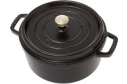 Cocotte Staub 24 Cm, 3,8 L Noir
