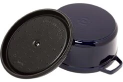 Cocotte Staub 26 Cm, 5,2 L Blue -Kai Soldes Boutique SB1102691 03 staub sb1102691 03