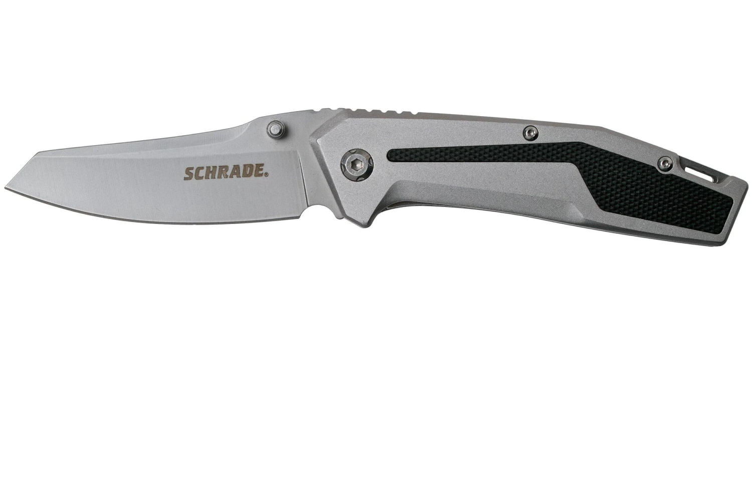 Schrade Aluminum Rubber Inlays SCH705, Couteau De Poche 3 Schrade Aluminum Rubber Inlays SCH705, Couteau De Poche