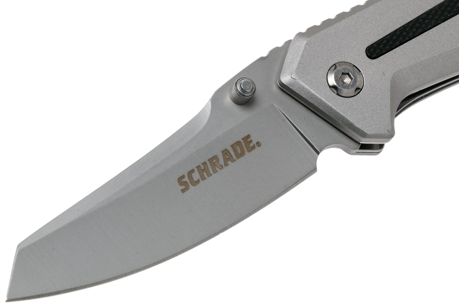 Schrade Aluminum Rubber Inlays SCH705, Couteau De Poche 5 Schrade Aluminum Rubber Inlays SCH705, Couteau De Poche – Image 3