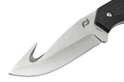 Schrade Exertion Gut Hook Knife 1159308, Couteau Fixe Noir -Kai Soldes Boutique SC1159308 03 schrade
