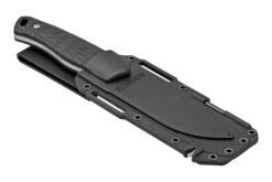 Schrade Exertion Gut Hook Knife 1159308, Couteau Fixe Noir -Kai Soldes Boutique SC1159308 06 schrade