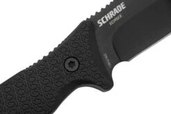 Schrade Bedrock Sheepsfoot, 1182514, Couteau Fixe Noir -Kai Soldes Boutique SC1182514 05 schrade