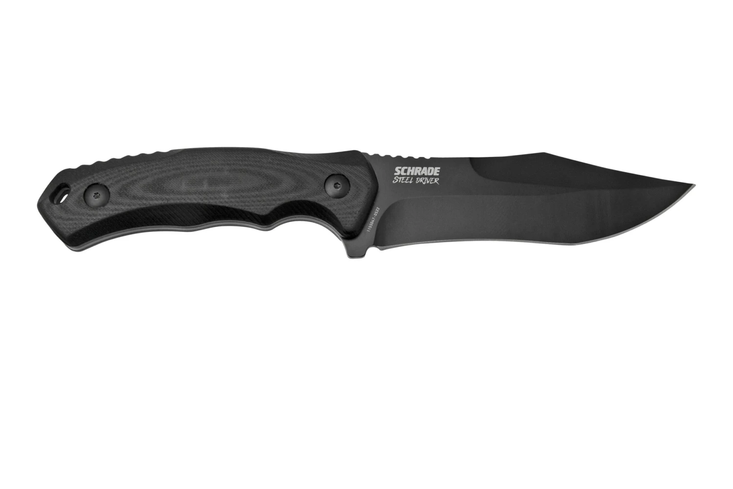 Schrade Steel Driver 1182618, G10 Noir, Couteau Fixe 4 Schrade Steel Driver 1182618, G10 Noir, Couteau Fixe – Image 2