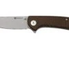 SENCUT Fritch S22014-3 Dark Brown Matrix Micarta Stonewashed, Couteau De Poche -Kai Soldes Boutique SES22014 3 01 sencut