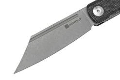 SENCUT Bronte SA08A Stonewashed, Black Micarta, Couteau De Poche 10 SENCUT Bronte SA08A Stonewashed, Black Micarta, Couteau De Poche -Kai Soldes Boutique SESA08A 03 sencut
