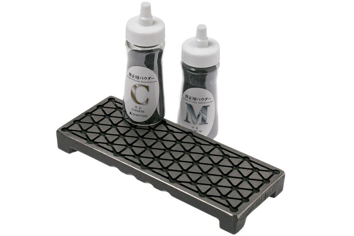 Shapton Naoru Cast Iron Lapping System, Pierre à Redresse En Fonte, 0510 3 Shapton Naoru Cast Iron Lapping System, Pierre à Redresse En Fonte, 0510
