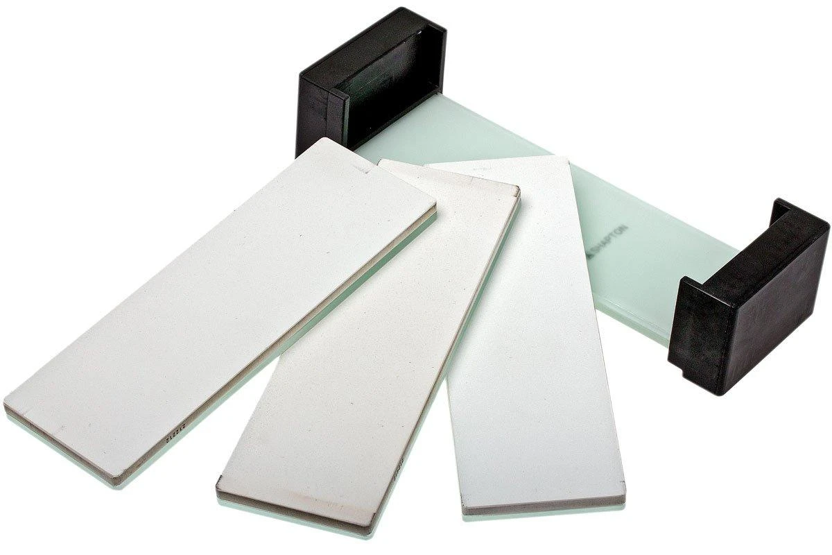 Shapton Glass Stone HR Set Pierres à Aiguiser 500, 2000 Et 16000 Grit, 50408 3 Shapton Glass Stone HR Set Pierres à Aiguiser 500, 2000 Et 16000 Grit, 50408