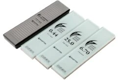 Shapton Glass Stone Seven Set D'aiguisage, 70708 11 Shapton Glass Stone Seven Set D'aiguisage, 70708 -Kai Soldes Boutique SJ70708 05 shapton glass stone sj70708 05