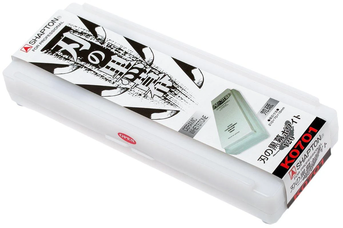 Shapton Pro Stone Grain 120 Extra Coarse Pierre à Aiguiser, K0701 5 Shapton Pro Stone Grain 120 Extra Coarse Pierre à Aiguiser, K0701 – Image 3