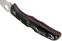Spyderco Endura 4 Thin Red Line C10FPSBKRD Couteau De Poche Partiellement Dentelé 13 Spyderco Endura 4 Thin Red Line C10FPSBKRD Couteau De Poche Partiellement Dentelé -Kai Soldes Boutique SPC10FPSBKRD 05 spyderco