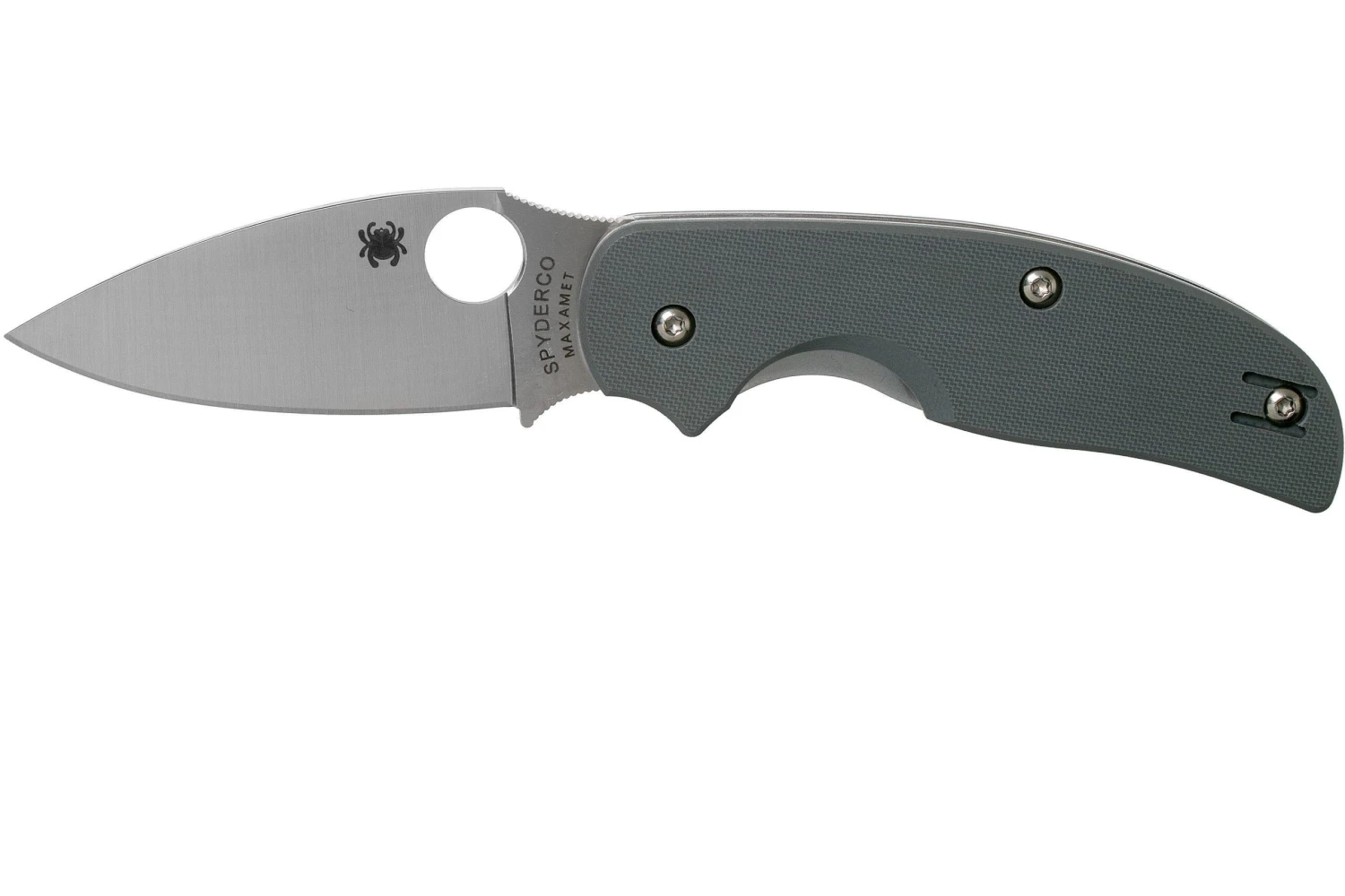 Spyderco Sage 1 C123GPGY Cool Grey G10, Maxamet Couteau De Poche 3 Spyderco Sage 1 C123GPGY Cool Grey G10, Maxamet Couteau De Poche
