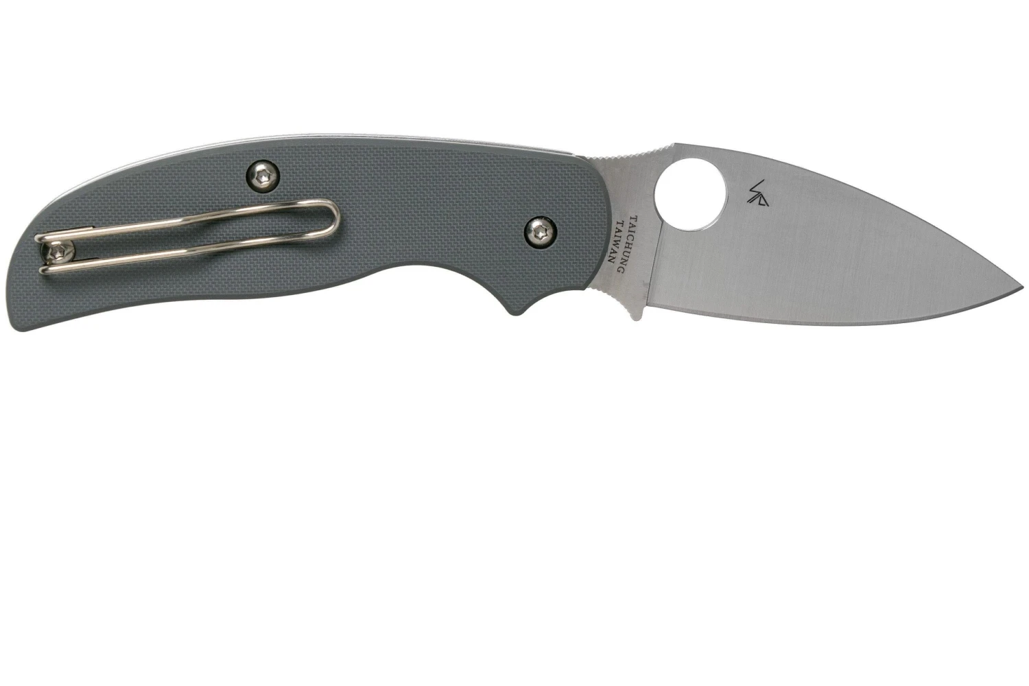 Spyderco Sage 1 C123GPGY Cool Grey G10, Maxamet Couteau De Poche 4 Spyderco Sage 1 C123GPGY Cool Grey G10, Maxamet Couteau De Poche – Image 2