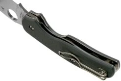 Spyderco Sage 1 C123GPGY Cool Grey G10, Maxamet Couteau De Poche 13 Spyderco Sage 1 C123GPGY Cool Grey G10, Maxamet Couteau De Poche -Kai Soldes Boutique SPC123GPGY 05 spyderco