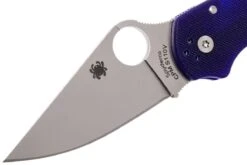 Spyderco Para 3 S110V Dark Blue C223GPDBL Couteau De Poche -Kai Soldes Boutique SPC223GPDBL 03 spyderco spc223gpdbl 03