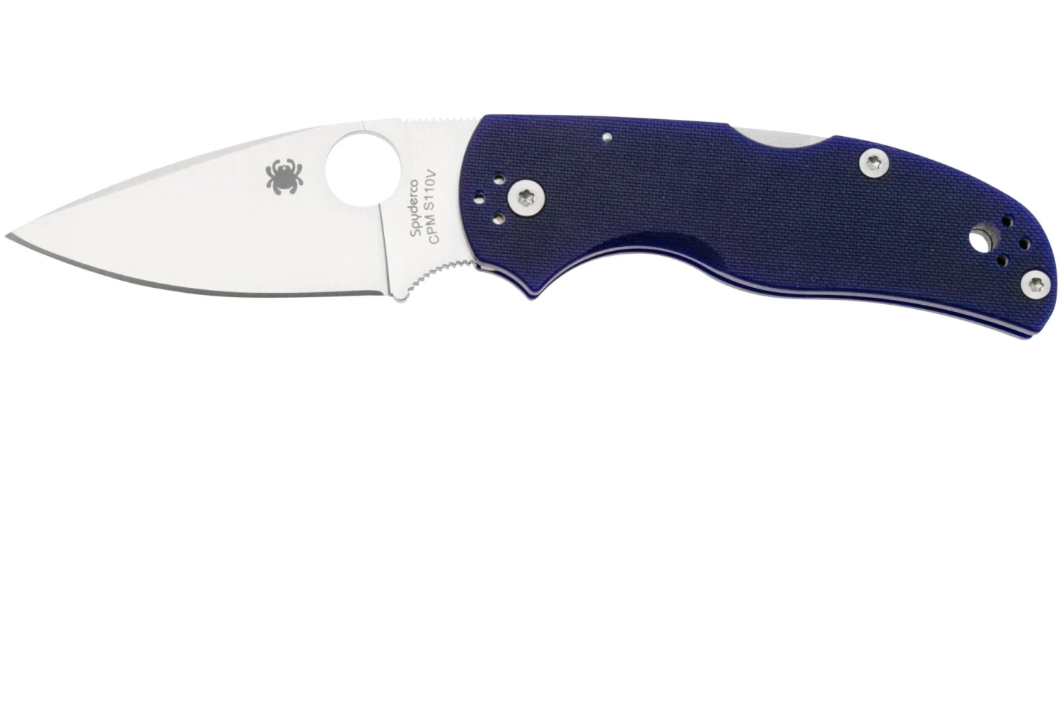 Spyderco Native 5 S110V Dark Blue C41GPDBL5 Couteau De Poche 3 Spyderco Native 5 S110V Dark Blue C41GPDBL5 Couteau De Poche