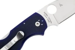Spyderco Native 5 S110V Dark Blue C41GPDBL5 Couteau De Poche 14 Spyderco Native 5 S110V Dark Blue C41GPDBL5 Couteau De Poche -Kai Soldes Boutique SPC41GPDBL5 05 spyderco