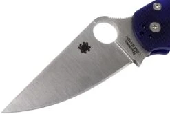 Spyderco Paramilitary 2 S110V Dark Blue C81GPDBL2 Couteau De Poche -Kai Soldes Boutique SPC81GPDBL2 03 spyderco paramilitary 2 dark blue spc81gpdbl2 03
