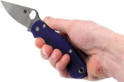 Spyderco Paramilitary 2 S110V Dark Blue C81GPDBL2 Couteau De Poche -Kai Soldes Boutique SPC81GPDBL2 09 spyderco paramilitary 2 dark blue spc81gpdbl2 09