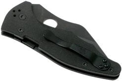 Spyderco Yojimbo 2 Black C85GPBBK2 Couteau De Poche -Kai Soldes Boutique SPC85GPBBK2 04 spyderco