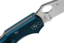 Spyderco Stretch 2 Blue K390 C90FP2K390 Couteau De Poche -Kai Soldes Boutique SPC90FP2K390 06 spyderco