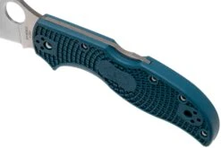 Spyderco Stretch 2 Blue K390 C90FP2K390 Couteau De Poche -Kai Soldes Boutique SPC90FP2K390 07 spyderco