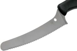 Spyderco Z-Cut K13SBK Couteau Universel 11 Cm, Noir, Dentelé -Kai Soldes Boutique SPK13SBK 03 spyderco