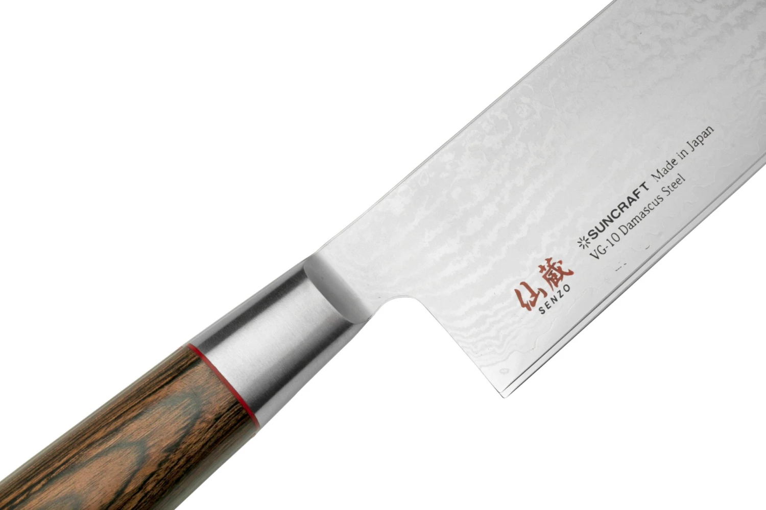 Suncraft Senzo Classic ID-15 Couteau Nakiri 16,7cm 7 Suncraft Senzo Classic ID-15 Couteau Nakiri 16,7cm – Image 5