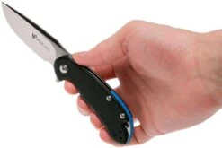 Steel Will Cutjack C22M-2BK Black G10, M390 Blade Couteau De Poche -Kai Soldes Boutique SWK C22M 2BK 08 steel will swk c22m 2bk 08