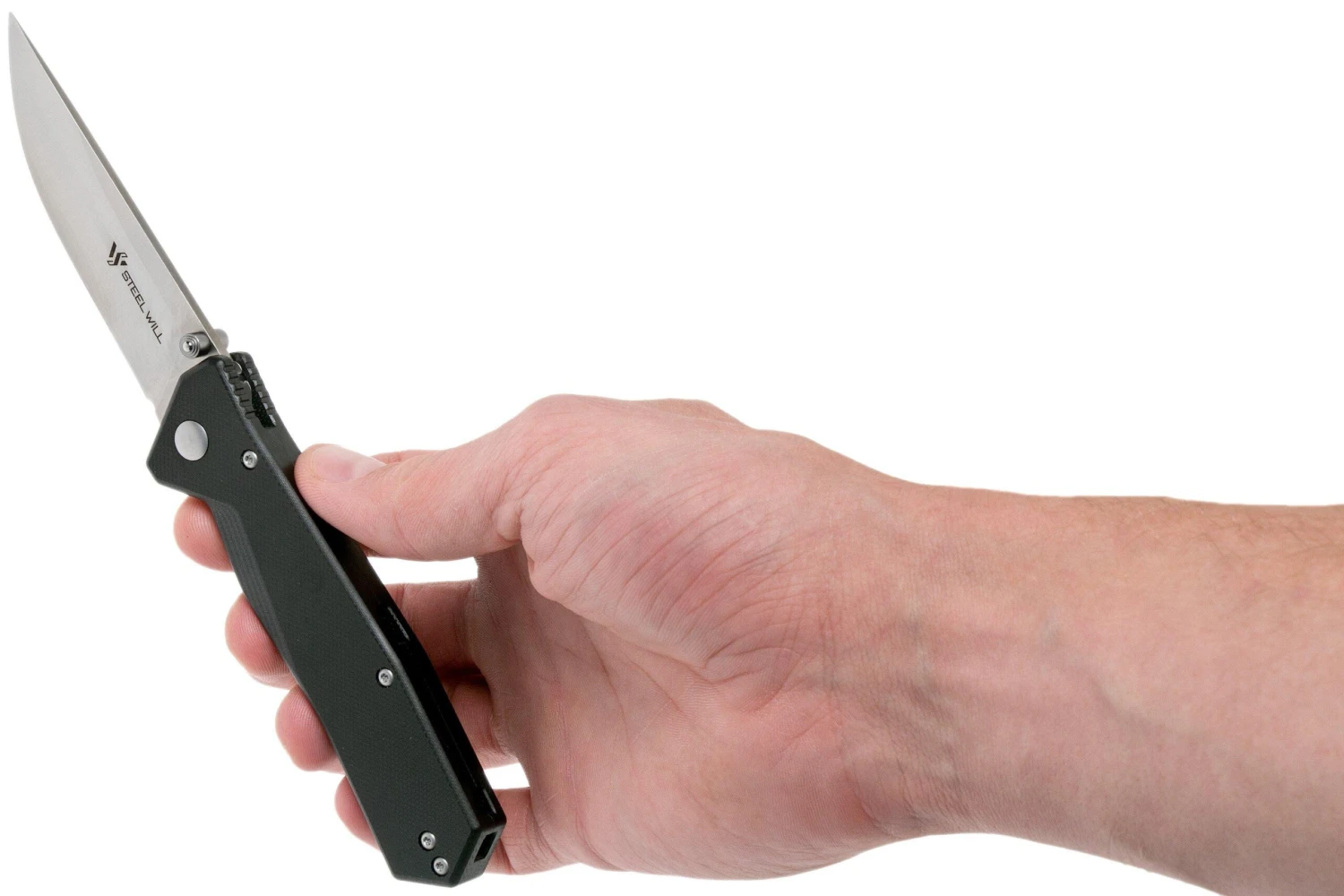 Steel Will Daitengu F11-01 Black G10, Satin, Couteau De Poche 10 Steel Will Daitengu F11-01 Black G10, Satin, Couteau De Poche – Image 8