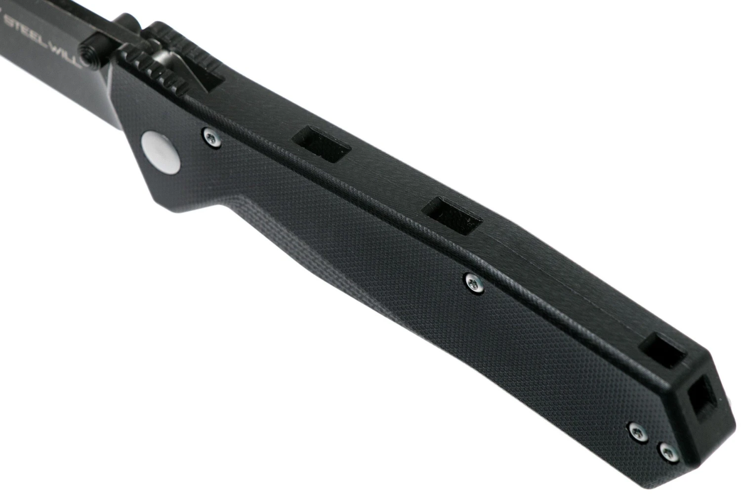 Steel Will Daitengu F11-09 Black G10, Blackwashed 9 Steel Will Daitengu F11-09 Black G10, Blackwashed – Image 7