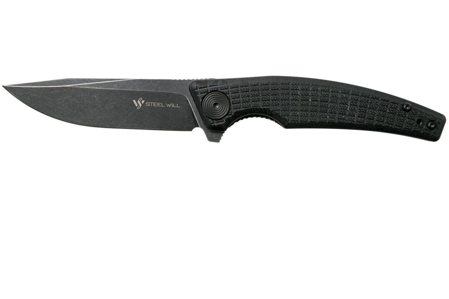 Steel Will Shaula F61-08 Black, Blackwashed Couteau De Poche 3 Steel Will Shaula F61-08 Black, Blackwashed Couteau De Poche