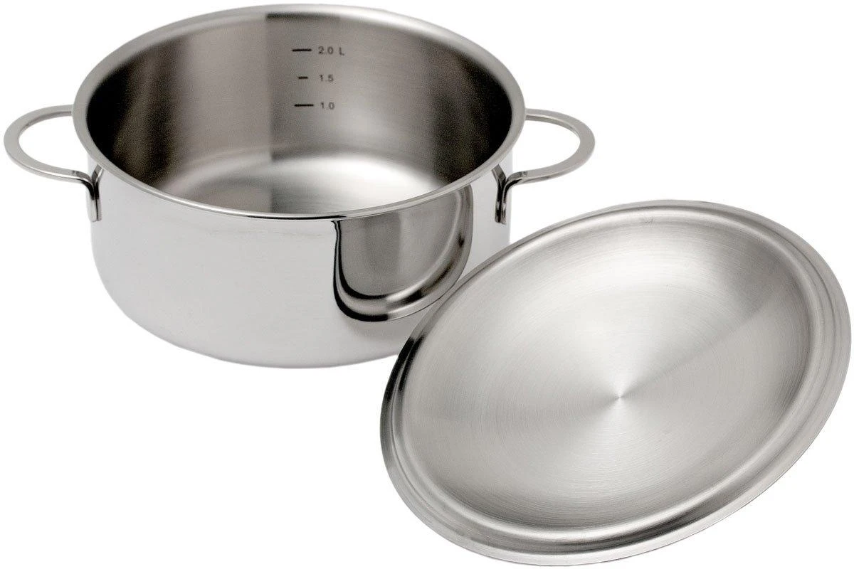 Spring Cristal Faitout Avec Couvercle 20 Cm, 2,7L 4 Spring Cristal Faitout Avec Couvercle 20 Cm, 2,7L – Image 2