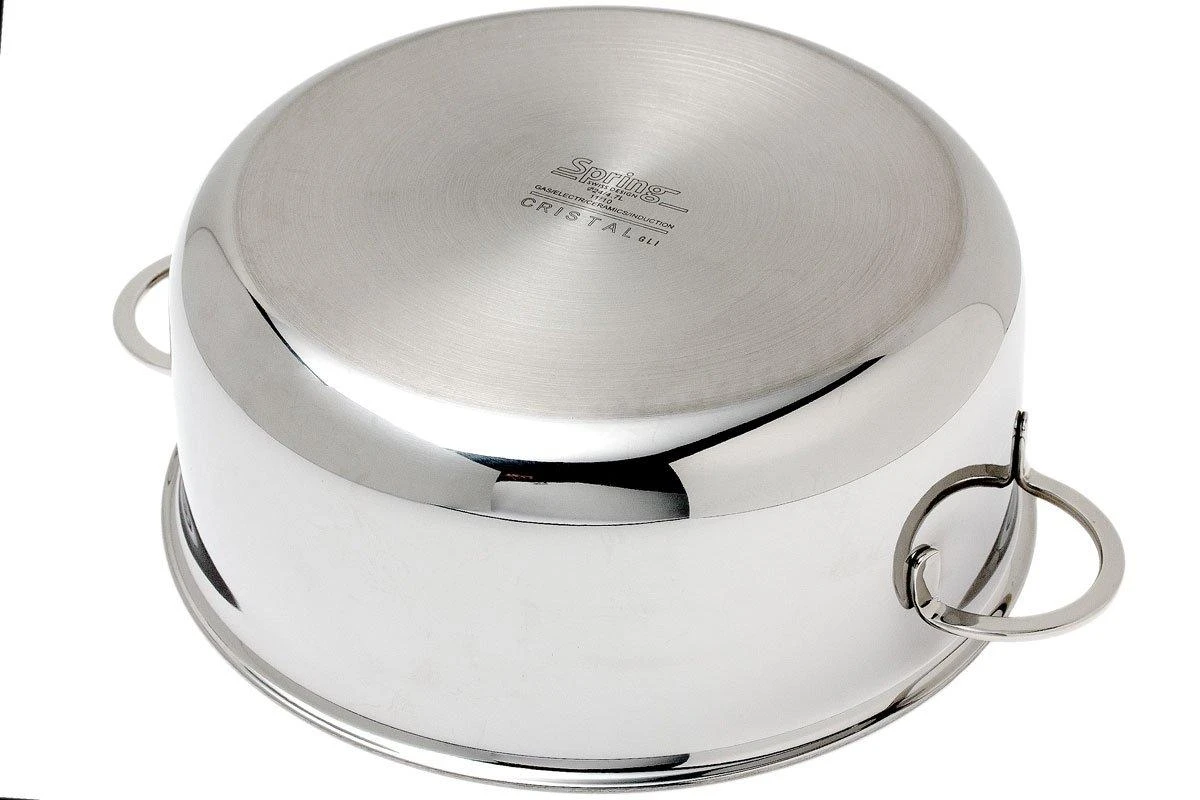 Spring Cristal Faitout Avec Couvercle 24 Cm, 4,7L 5 Spring Cristal Faitout Avec Couvercle 24 Cm, 4,7L – Image 3