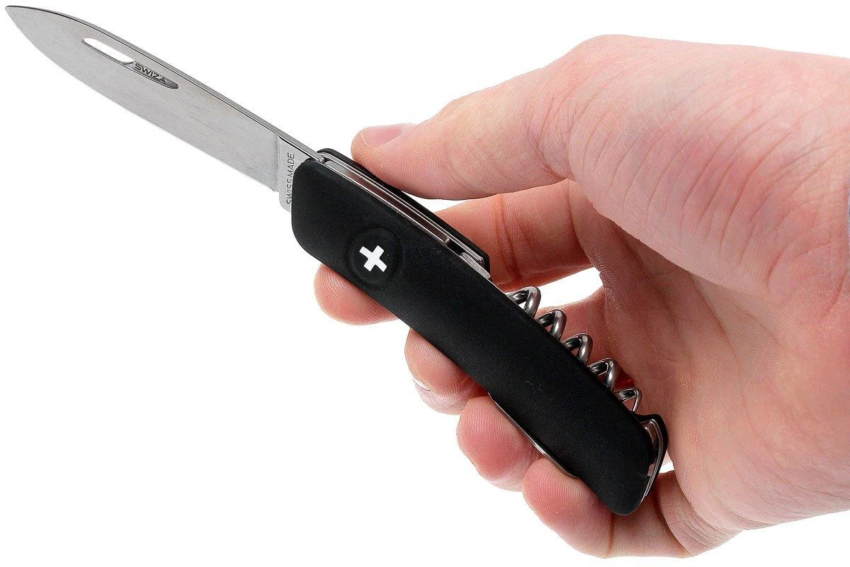 Swiza D01 Couteau De Poche Suisse - Noir 10 Swiza D01 Couteau De Poche Suisse - Noir – Image 8