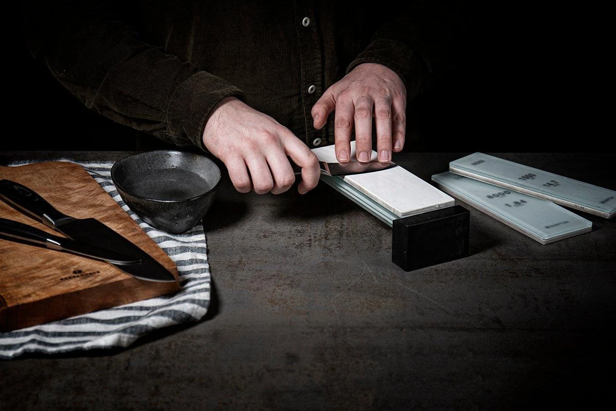 Shapton Glass Stone Set Pierres à Aiguiser 1000, 3000 Et 8000 Grit, 50508 7 Shapton Glass Stone Set Pierres à Aiguiser 1000, 3000 Et 8000 Grit, 50508 – Image 5