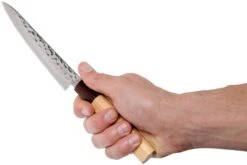 Sakai Takayuki Couteau Universel 33-Layer Damascus Hammered WA 15 Cm -Kai Soldes Boutique TA07471 06 sakai takayuki