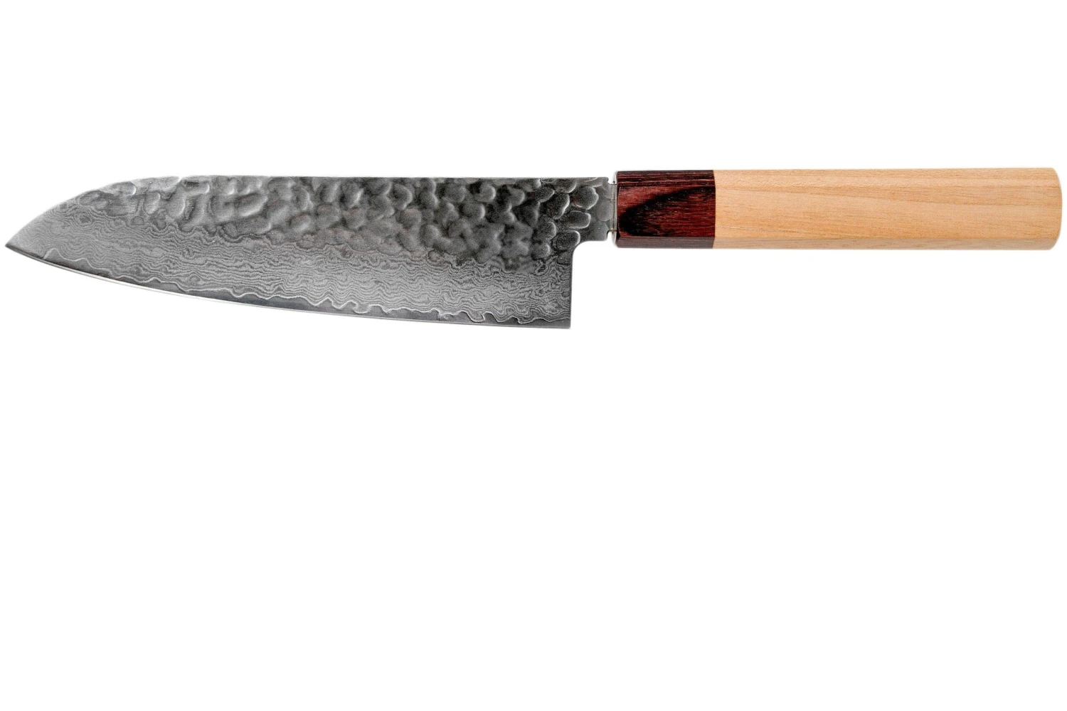 Sakai Takayuki Santoku 33-Layer Damascus Hammered WA 17 Cm 3 Sakai Takayuki Santoku 33-Layer Damascus Hammered WA 17 Cm