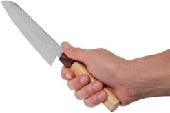 Sakai Takayuki Santoku 33-Layer Damascus Hammered WA 17 Cm 13 Sakai Takayuki Santoku 33-Layer Damascus Hammered WA 17 Cm -Kai Soldes Boutique TA07472 06 sakai takayuki