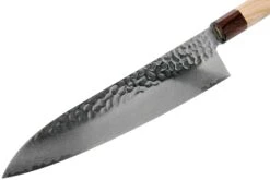 Sakai Takayuki Couteau De Chef 33-Layer Damascus Hammered WA 24 Cm -Kai Soldes Boutique TA07476 03 sakai takayuki