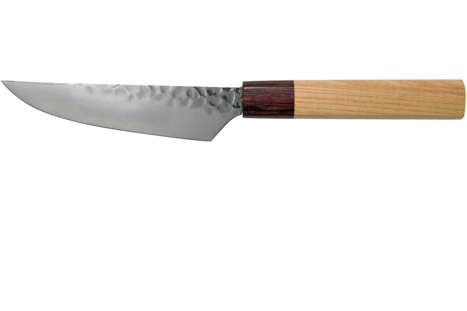 Sakai Takayuki 33-Layer Damascus Hammered WA Petty Couteau à Steak 13 Cm 3 Sakai Takayuki 33-Layer Damascus Hammered WA Petty Couteau à Steak 13 Cm