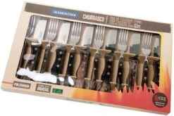 Tramontina Churrasco Jumbo Set De 12 Couverts à Steak, 29899-239 -Kai Soldes Boutique TC29899 239 05 tramontina churasso tc29899 239 05