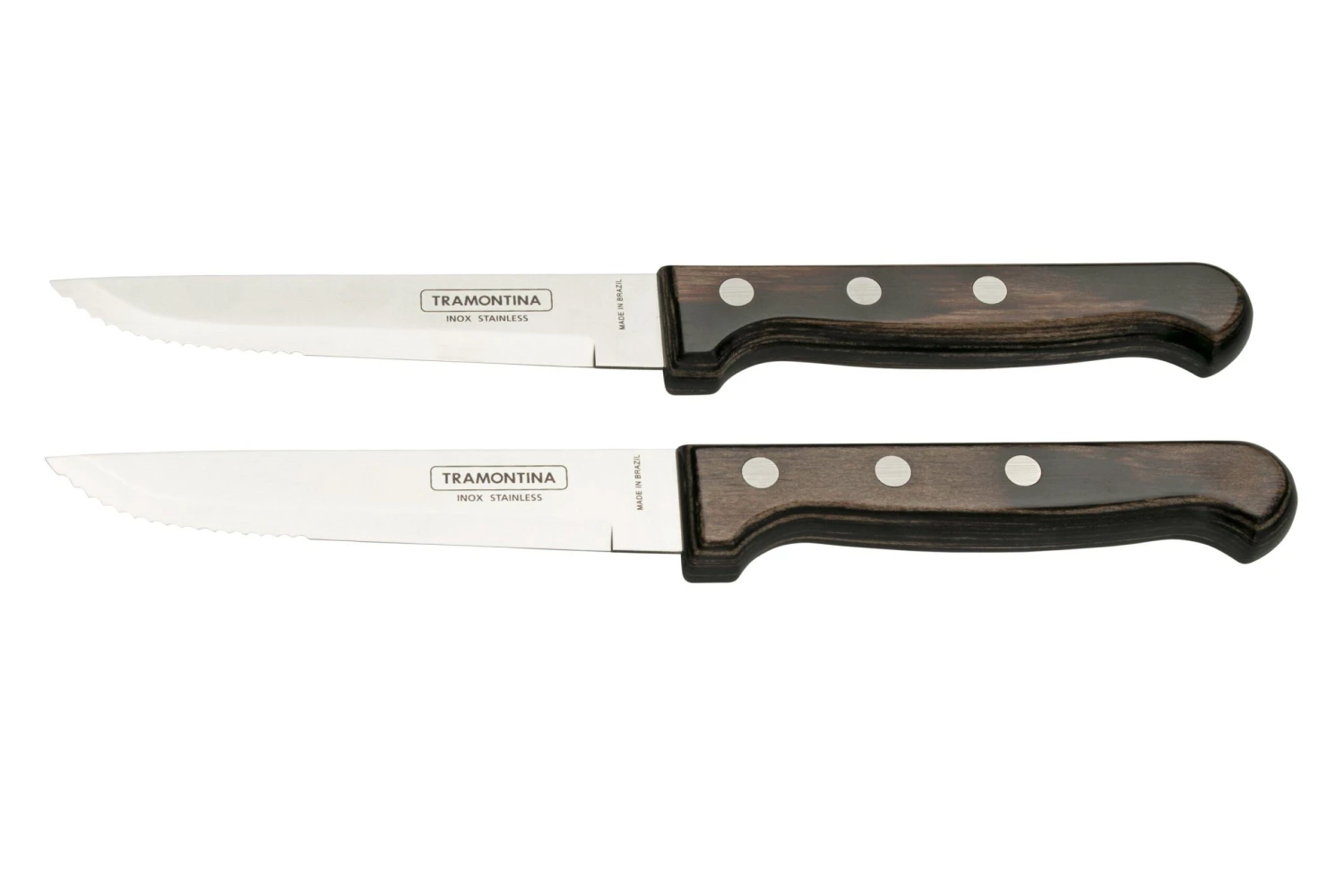 Tramontina Churrasco Gaucho 92000-004 Set De 2 Couteaux à Steak 3 Tramontina Churrasco Gaucho 92000-004 Set De 2 Couteaux à Steak